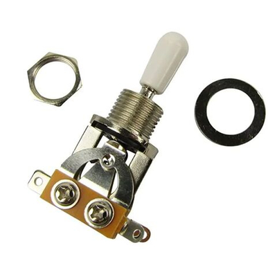 Переключатель 3-х позиционный белый