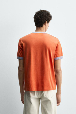 ZARA HARRY LAMBERT X DISNEY ФУТБОЛКА DONALD DUCK, КРАСНЫЙ