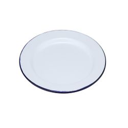 Тарелка d 25 см h2,3 см Blue Rim эмалированая сталь SUNNEX [1]