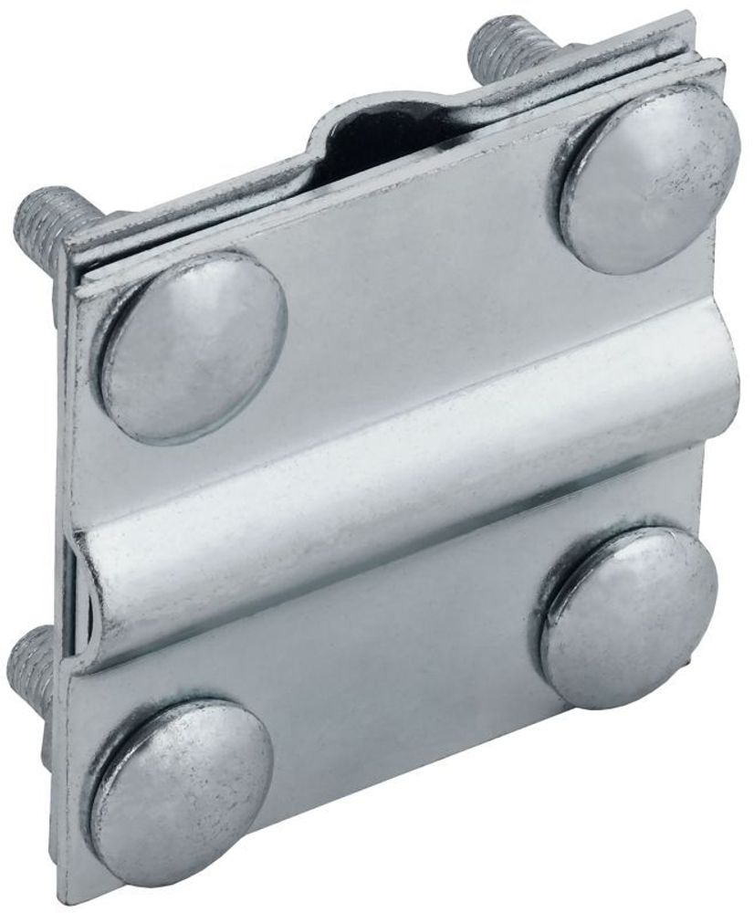 Зажим крестообразный с раздел. полоса/пруток-полоса/пруток 40/12мм оцинк. сталь HDZ IEK ZCC18-14-1-12-40 Зажим крестообразный с раздел. полоса/пруток-полоса/пруток 40/12мм оцинк. сталь HDZ IEK ZCC18-14-1-12-40