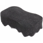 Губка для тела двухсторонняя «Для Мужчин», цвет черный, 18*10*5см ( Ultramarine)✦