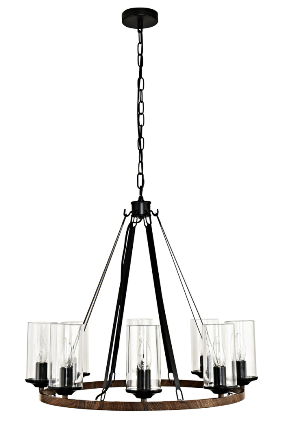 Подвесная люстра Arte Lamp A7014SP-8BK