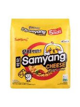 Лапша со вкусом сыра Samyang Cheese 120 г 5 шт