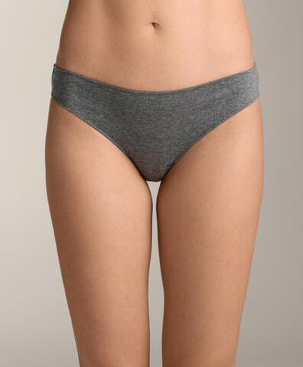 OYSHO Набор из пяти классических трусиков из хлопка, бледно-голубой