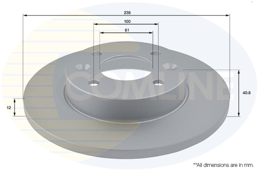 COMLINE - ADC1503-CML - Brake Disc