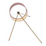 8076/1F NEOCLASSI LN25 368 золото/коричневый, металл/текстиль Торшер E27 1*60W 220V AVIOLA