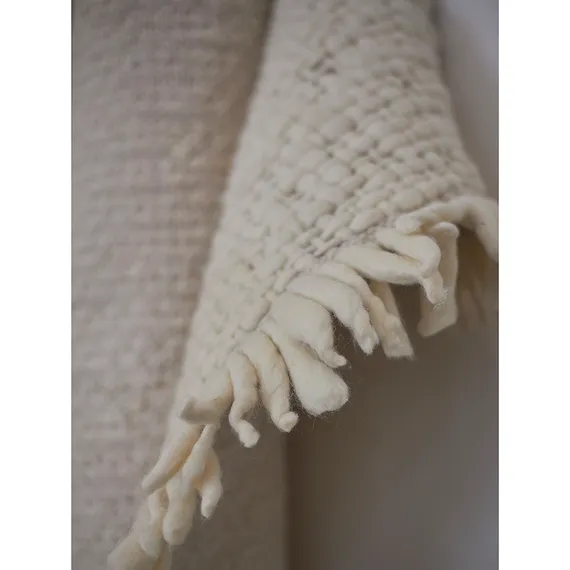 Ковер из буклированной новозеландской шерсти из коллекции ethnic, 120х180 см