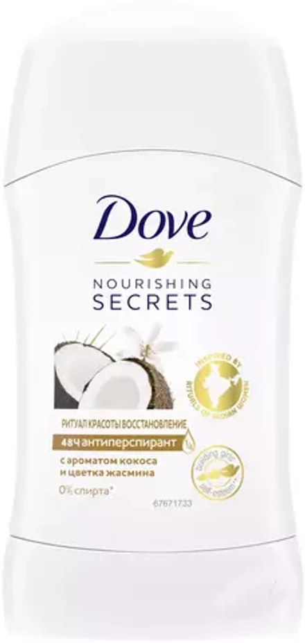 Dove Антиперспирант Nourishing Secrets Ритуал красоты Восстановление, стик, 40 мл
