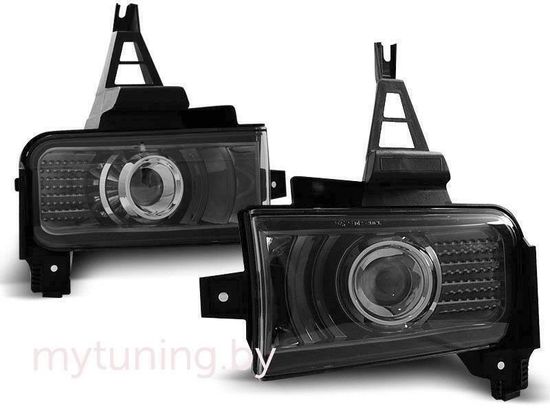 Противотуманные фары Toyota Land Cruiser 200 black smoke led