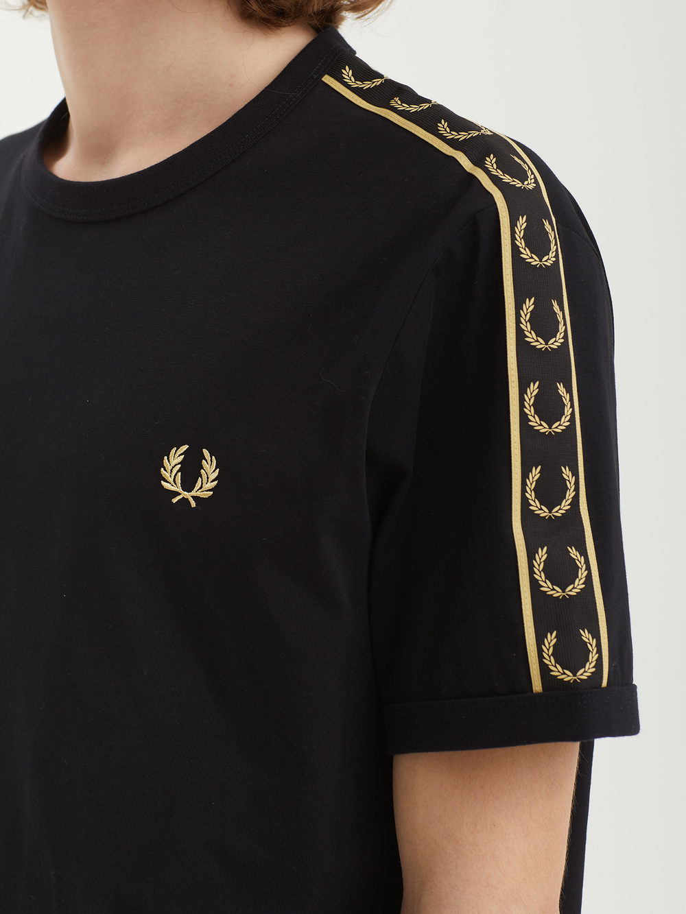 Мужская Футболка Contrast Tape Ringer