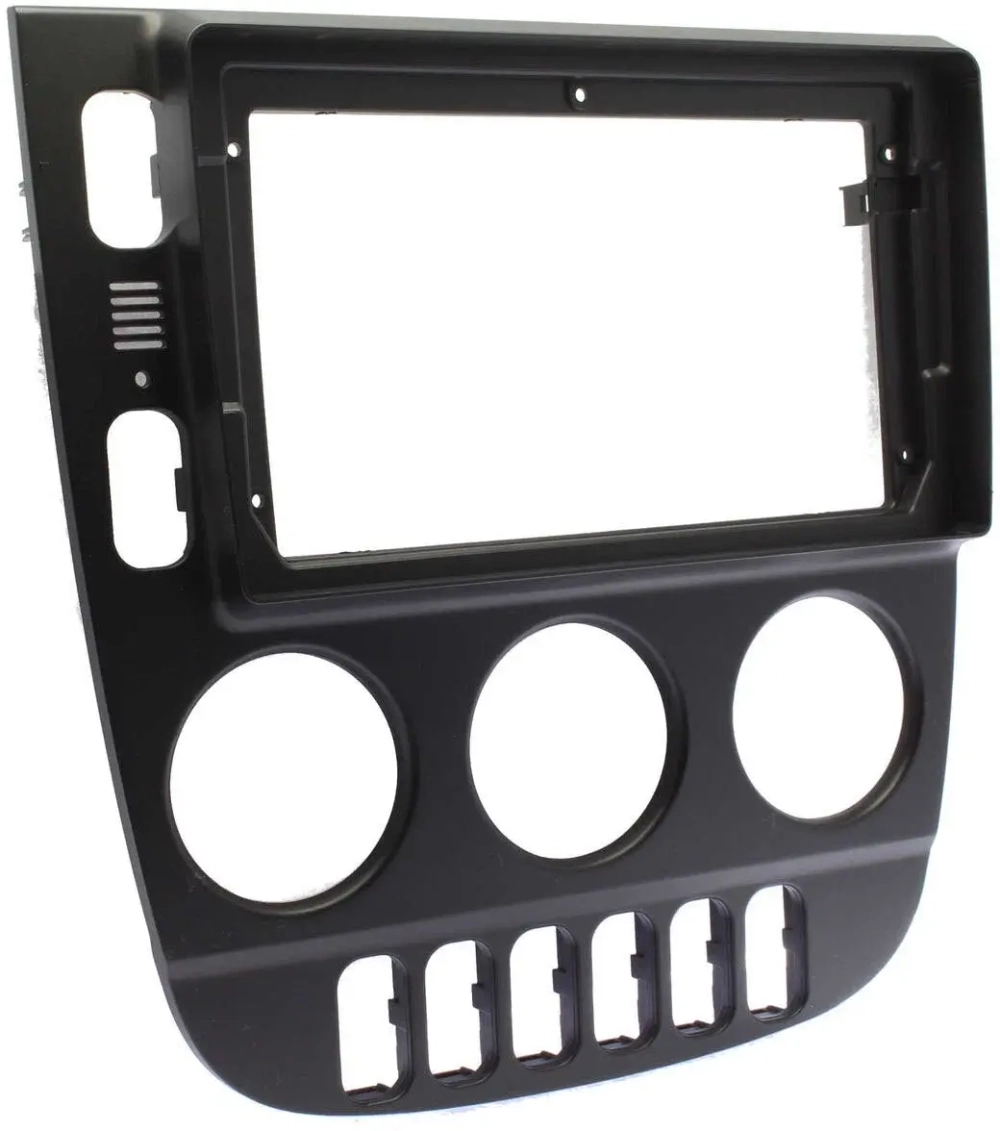 Магнитола для Mercedes-Benz ML W163 2001-2005 (климат, рамка черная) - FarCar BM9-2K-9649F2B монитор 9.5" 2K QLED на Android 14, TS10, 4+32Гб, CarPlay, 4G SIM-слот