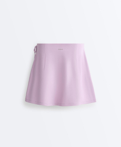 Oysho Юбка Comfortlux с перекрестным кроем, сиреневый