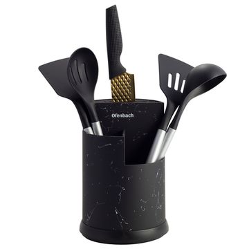 Подставка для ножей и кухонных принадлежностей тройная Ofenbach NB 100206