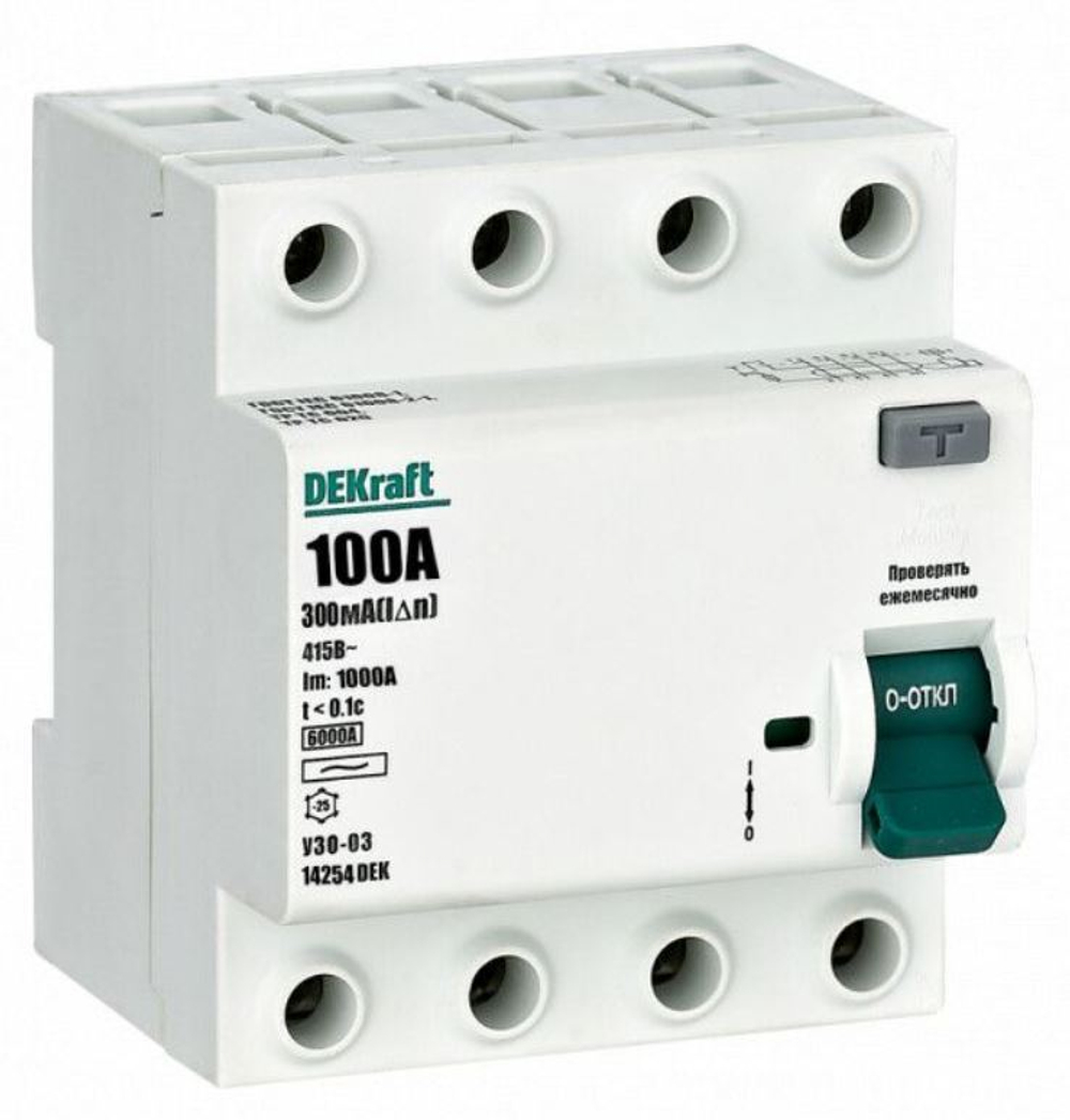 УЗО  DEKraft 14254DEK