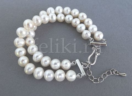 браслет из жемчуга (б-0501-20)