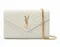 Сумка Saint Laurent Monogram Envelope белый