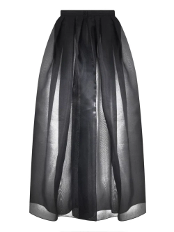 Юбка в пол пышная из натуральной органзы