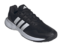 Теннисные кроссовки Adidas GameCourt 2 M - core black/cloud white/silver metallic