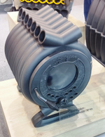 Чугунная печь длительного горения БУРЕДАН