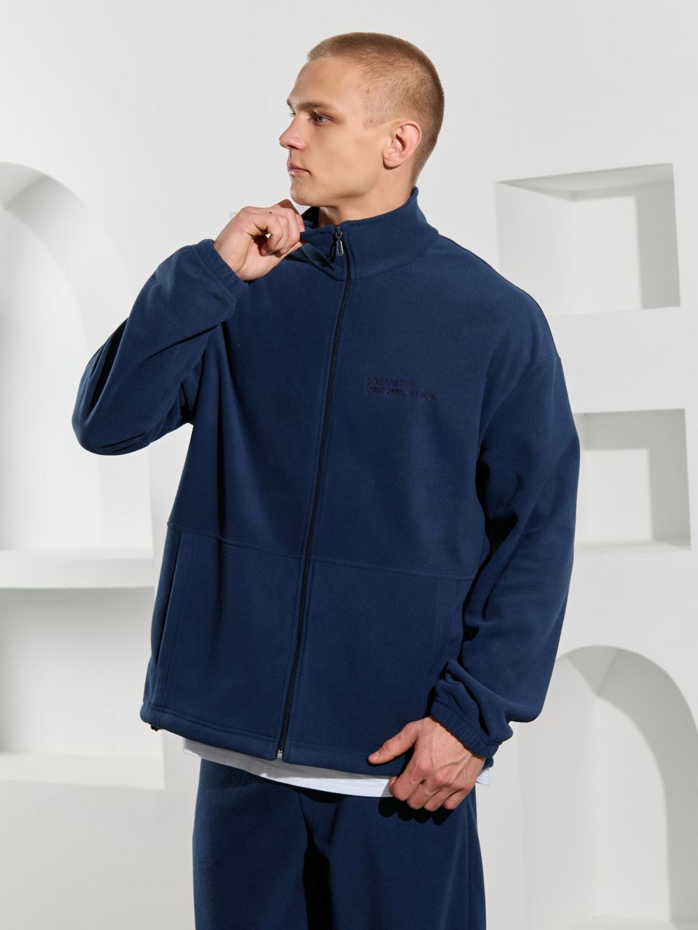 Толстовка мужская Алтай-1 Виотекс ТЁМНО-СИНИЙ