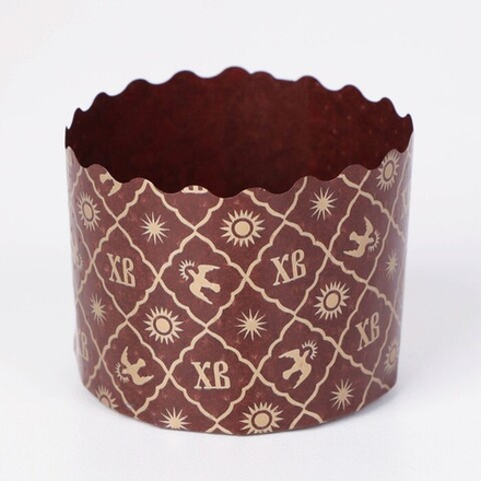 Форма бумажная КУЛИЧ 70/60 ХВ 24 (2000/кор., 100/туба)