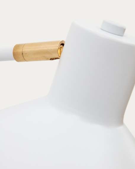 Настенный светильник Plass белый