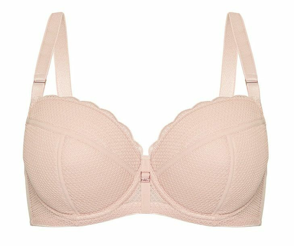 Телесный бюстгальтер Chita с чашками на тонком поролоне (Размер: 70D) (Цвет: телесный)