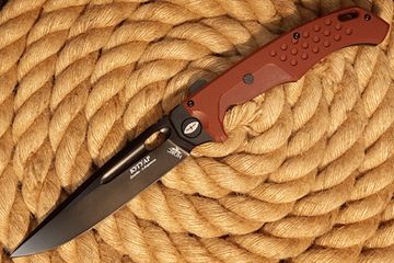 Нож НОКС Кугуар - сталь Д2, рукоять Black Титан+G10 (332-706506)