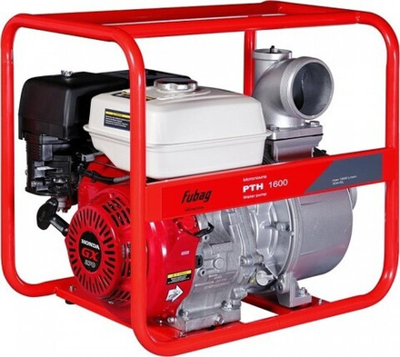 Мотопомпа бензиновая FUBAG PTH 1600 для слабозагрязненной воды 646271