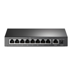 Коммутатор TP-Link TL-SF1009P Настольный коммутатор с 9 портами 10 / 100 Мбит / с (8 портов PoE+)