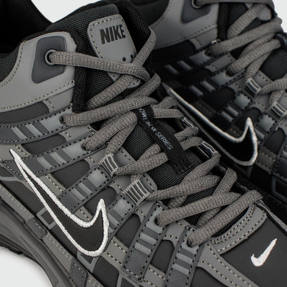 Кроссовки Nike P6000 Black Grey with Fur