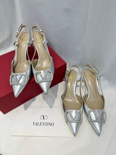 Valentino Vlogo Slingback Pump