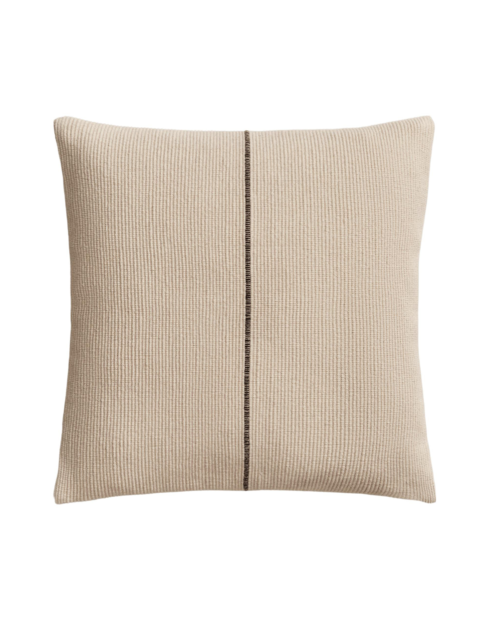 Zara Home наволочка декоративная из хлопка, терракотовый, в полоску, 45x45 см
