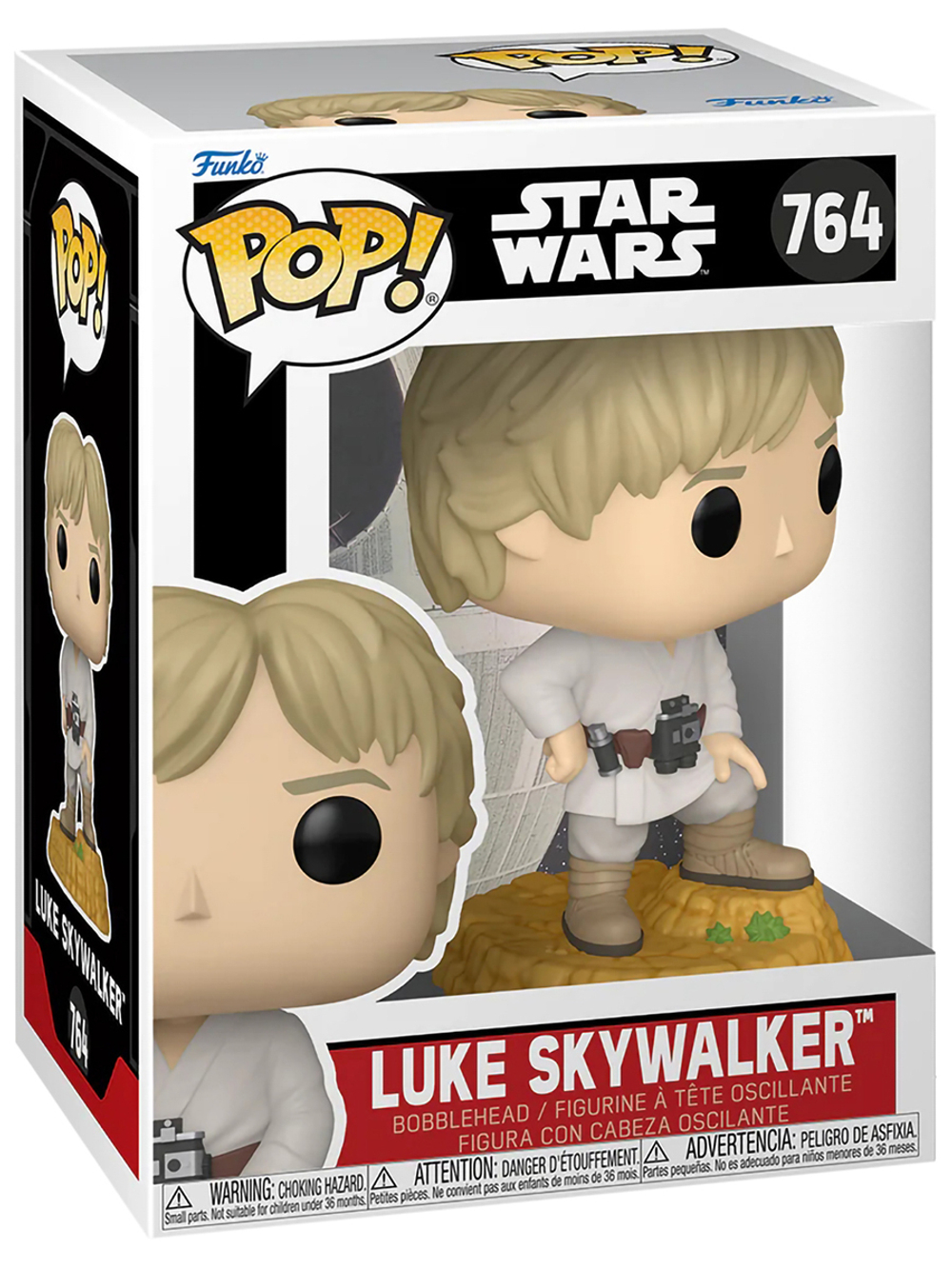 Фигурка Funko POP! Bobble Star Wars Ep 4 ANH Luke Skywalker (764) 83797