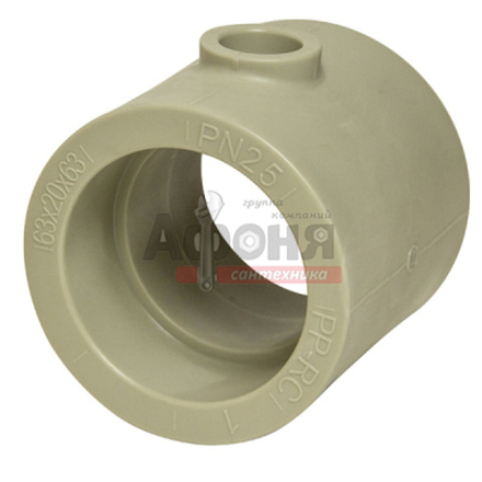 Тройник переходной 63х20х63 VRT® СЕРЫЙ (Россия)