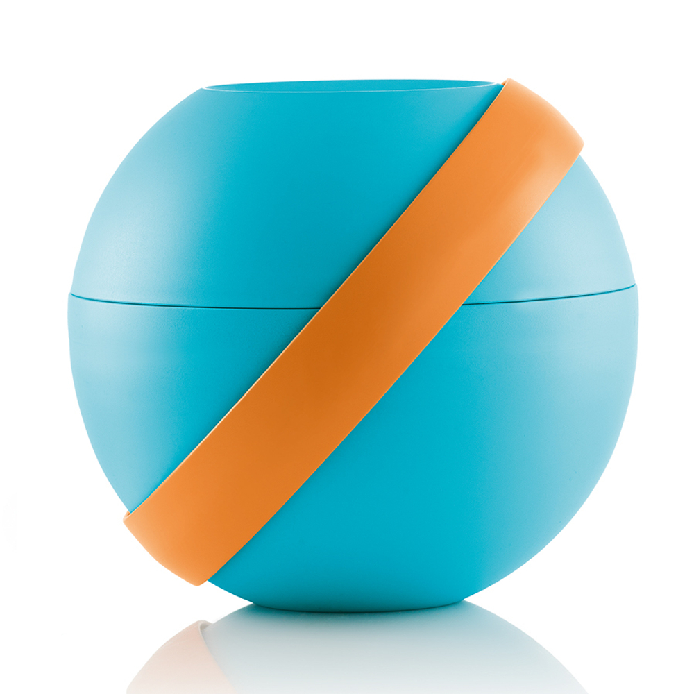 Ланч-бокс Guzzini Zero Chilled для салатов бирюзовый