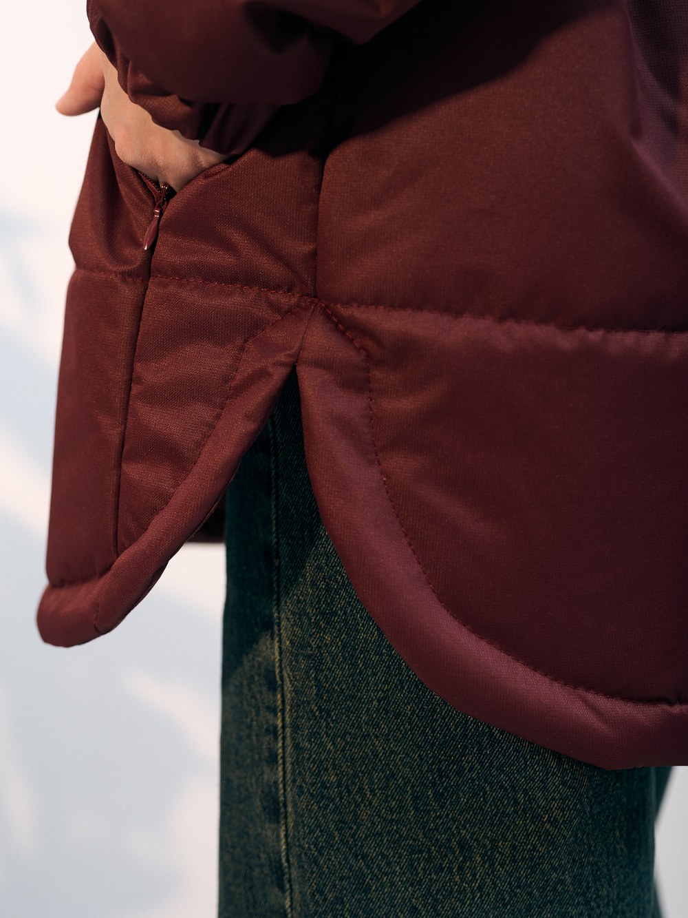 Куртка демисезонная "Эмми" бордо