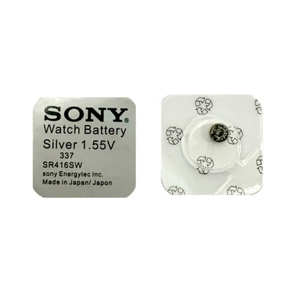 Батарейка Sony 337 (sr416sw)