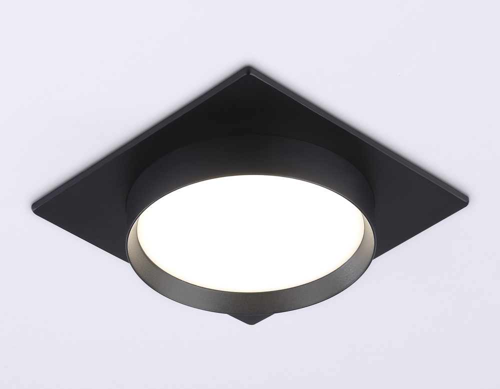 Светильник встраиваемый TN5231 BK черный GX53 110*110*35