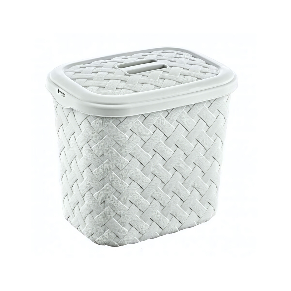 Корзина универсальная "Рогожка" 6л дымчатый