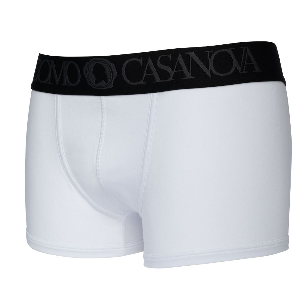 Мужские трусы боксеры белые CASANOVA 0004B