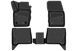 Коврики в салон для GREAT WALL Poer King Kong 2022-, Пикап, 4шт. (полиуретан) ELEMENT3DAN0403210K