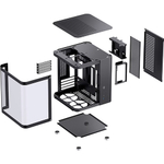 Корпус JONSBO TK-1, mini-ITX, micro-ATX, черный (без БП)