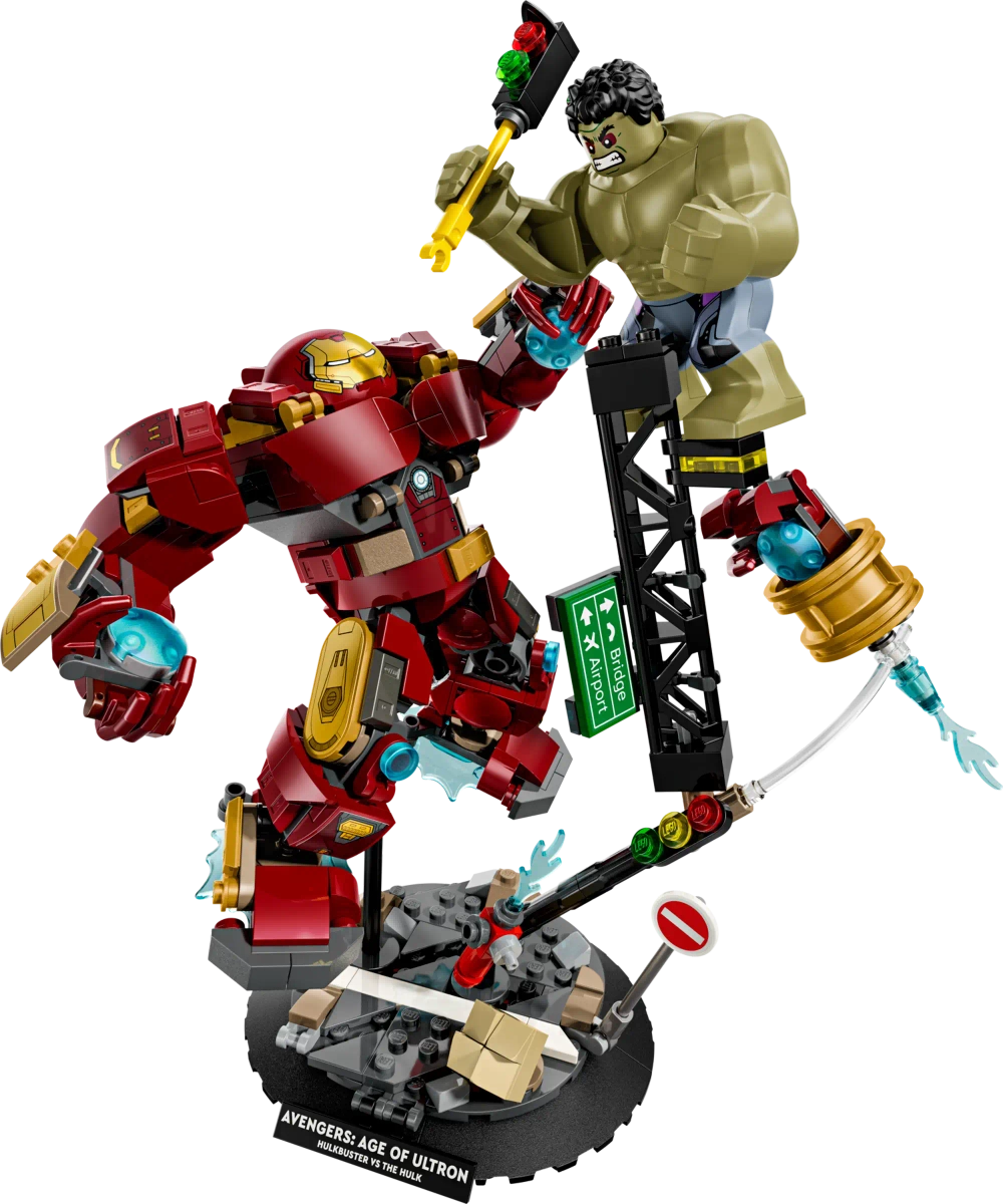 Конструктор LEGO DC Batman 76343 Epic Battle Hulkbuster vs. The Hulk
