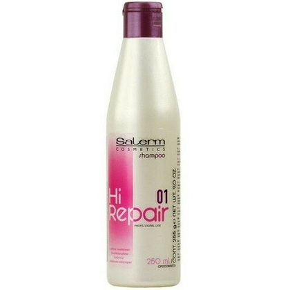 Salerm Hi-Repair Anti-age Shampoo Шампунь для восстановления истонченных волос 250 мл.
