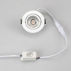 Светодиодный светильник LTM-R65WH 5W Day White 10deg (Arlight, IP40 Металл, 3 года) 020767