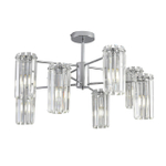8348/8C CLASSI LN26 156 хром/прозрачный, металл/хрусталь Люстра подвесная E14 8*40W 220V FAVLA