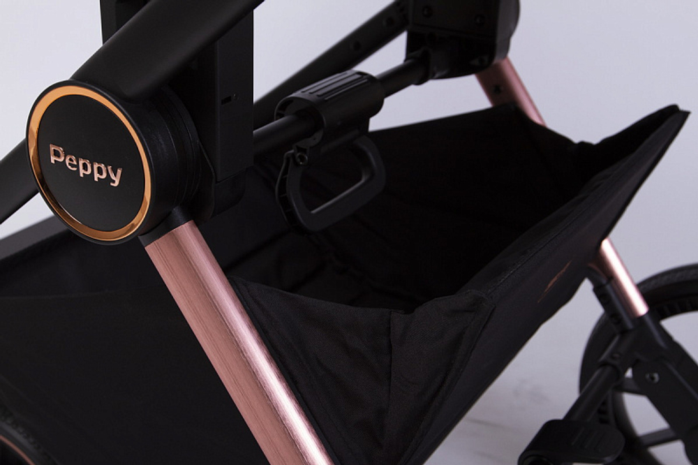 Детская коляска Peppy Monaco GP 3 в 1 Antrazit рама графит