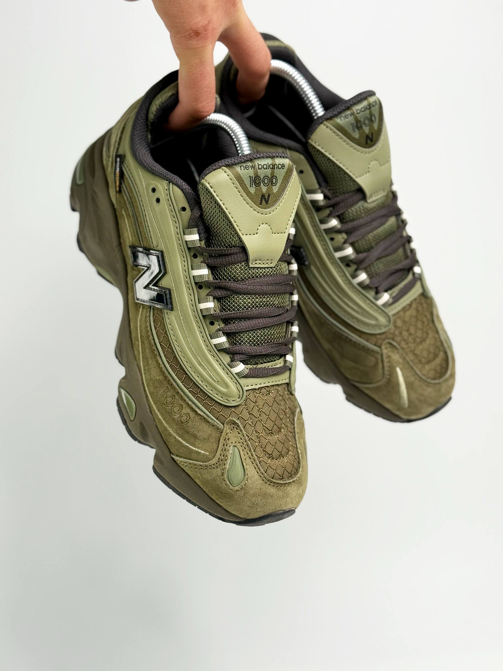 Кроссовки NB 1000 Cordura #N581 (хаки)