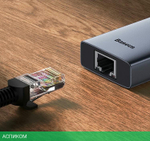 USB-хаб Baseus BS-OH109 Space Grey (B0005280A813-01)